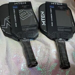 NWT MTEN T700 Carbon Fiber 16mm Core Pickleball Paddles